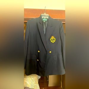 Vintage Ralph, Lauren, monogram coat